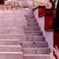 Stone stairway