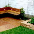 Stone patio