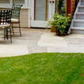 Stone patio