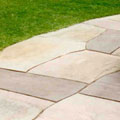 Stone patio