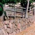 Stone wall